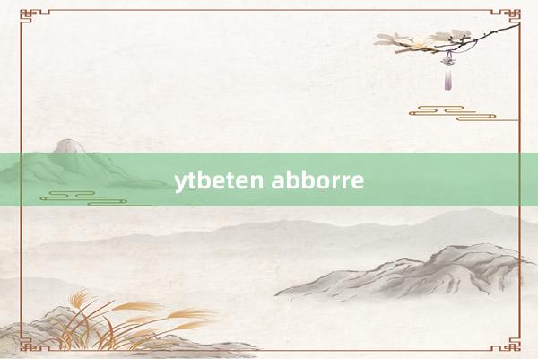 ytbeten abborre