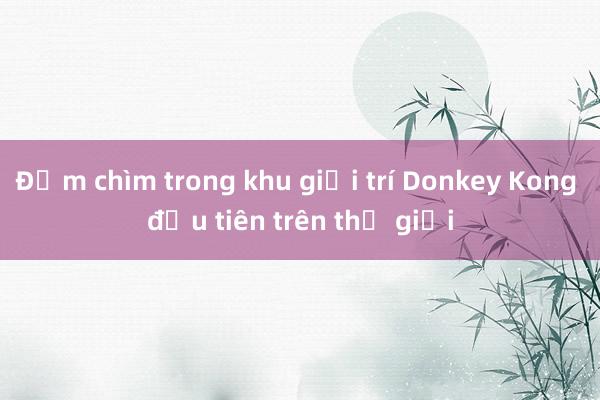 Đắm chìm trong khu giải trí Donkey Kong đầu tiên trên thế giới