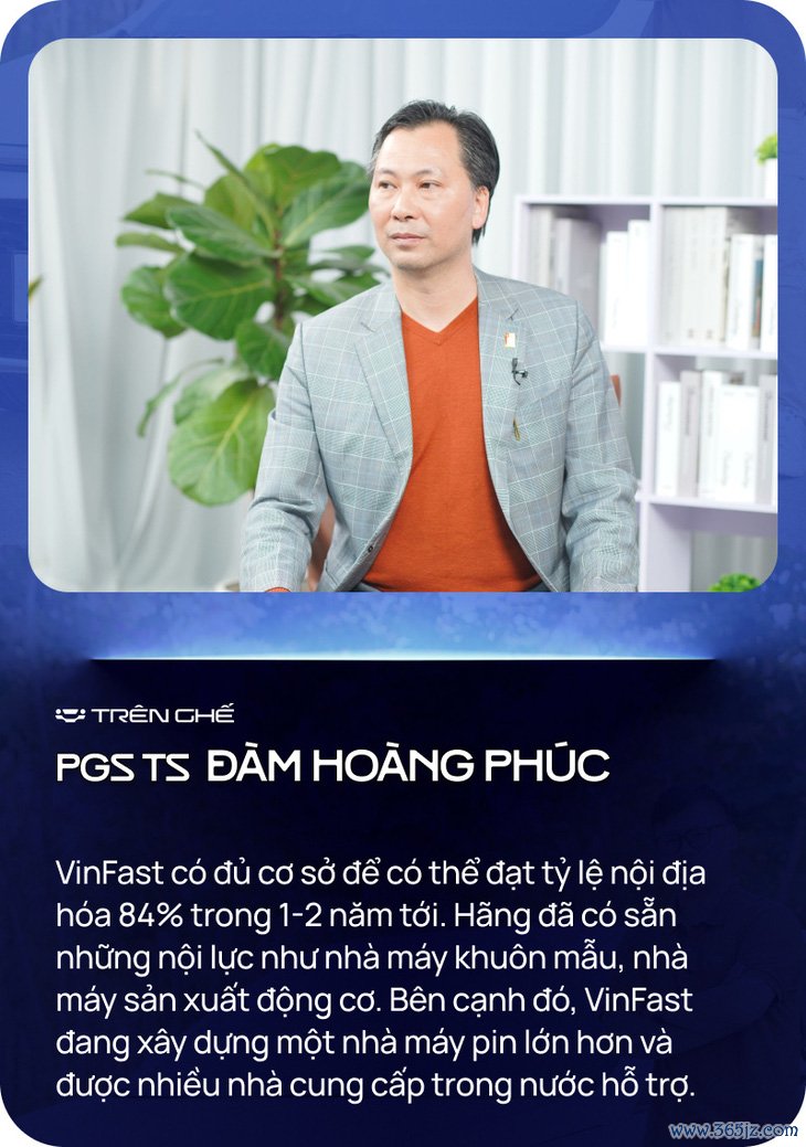 PGS.TS Đàm Hoàng Phúc: 'Chỉ cần nhìn bu-lông là biết VinFast đã đi xa đến đâu' - Ảnh 4.